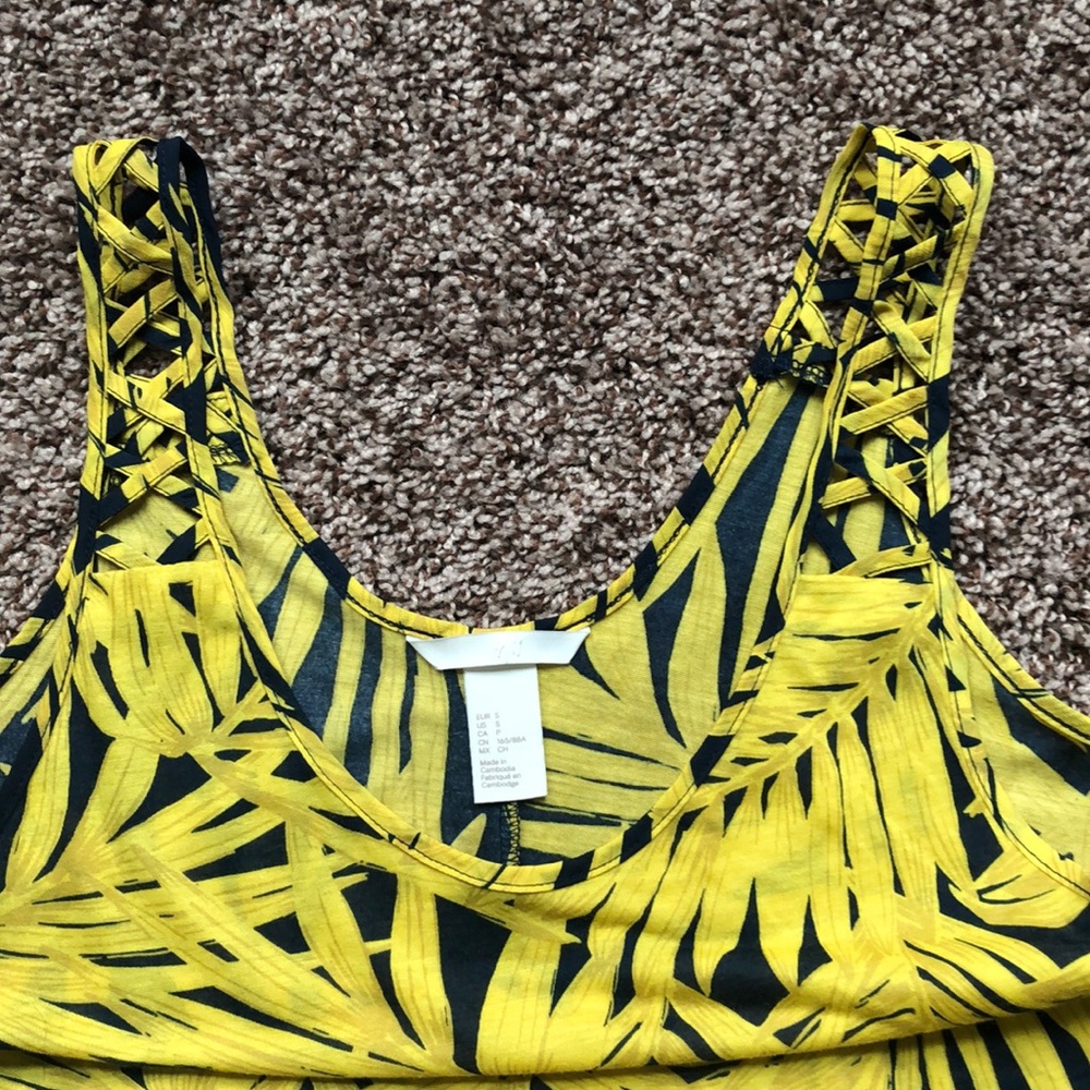 H&M Tropical Tank Top